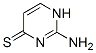 4(1H)-Pyrimidinethione, 2-amino- (9CI) Struktur