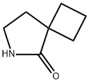 6-アザスピロ[3.4]オクタン-5-オン 化学構造式