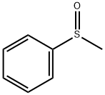 甲基苯基亚砜, 1193-82-4, 结构式