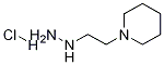 1-(2-(piperidin-1-yl)ethyl)hydrazine hydrochloride Struktur