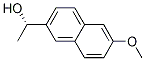 (S)-1-(6-メトキシ-2-ナフチル)エタノール 化学構造式