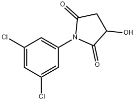 N-(3,5-dichlorophenyl)-2-hydroxysuccinimide Structure