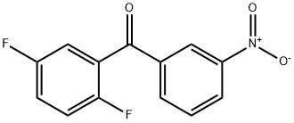 (2,5-Difluorophenyl)(3-nitrophenyl)Methanone Struktur