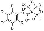 N-TERT-BUTYL-D9-PHENYL-D5-NITRONE Structure