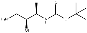 Carbamic acid, (3-amino-2-hydroxy-1-methylpropyl)-, 1,1-dimethylethyl ester, Structure