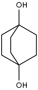 ビシクロ[2.2.2]オクタン-1,4-ジオール 化学構造式