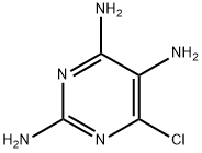 2,4,5-三氨基-6-氯嘧啶, 1194-78-1, 结构式