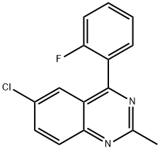 咪达唑仑杂质 结构式