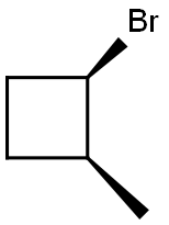 Cyclobutane, 1-bromo-2-methyl-, cis- (9CI),119404-66-9,结构式