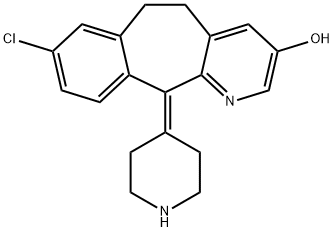 3-ヒドロキシデスロラタジン 化学構造式