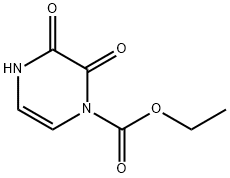 3,4-二氢-2,3-二氧代-1(2H)-吡嗪羧酸乙酯,1194374-12-3,结构式
