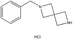 2-benzyl-2,6-diazaspiro[3.3]heptane hydrochloride Struktur