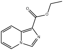 IMIDAZO[1,5-A]PYRIDINE-1-CARBOXYLIC ACID ETHYL ESTER Structure