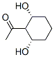 Ethanone, 1-(2,6-dihydroxycyclohexyl)-, (2alpha,6alpha)- (9CI) Struktur