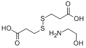 ethanolamine dithiodipropionate solution Struktur