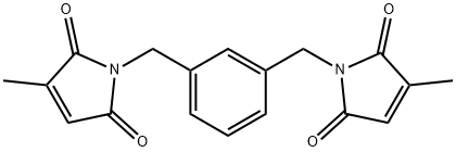 1,3-双(柠康亚酰胺甲基)苯,119462-56-5,结构式