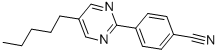 2-(4-CYANOPHENYL)-5-N-PENTYLPYRIMIDINE,119467-18-4,结构式