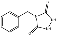 4-BENZYL-5-THIOXO-[1,2,4]TRIAZOLIDIN-3-ONE Structure