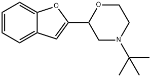 2-(2-BENZOFURANYL)-4-TERT-BUTYL-MORPHOLINE Structure