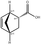 RAC-(1R,2R,4R)-双环[2.2.1]庚-5-烯-2-羧酸,ENDO, 1195-12-6, 结构式