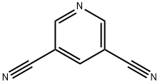 吡啶-3,5-二腈, 1195-58-0, 结构式