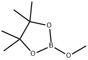 2-甲氧基-4,4,5,5-四甲基-1,3,2-二氧硼戊环, 1195-66-0, 结构式