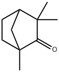 1,3,3-トリメチルノルボルナン-2-オン 化学構造式