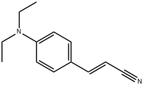 反式-4-(二乙基氨基)肉桂腈,119516-33-5,结构式