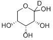 D-[1-2H]RIBOSE Struktur