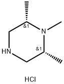 (2R,6S)-rel-1,2,6-TriMethylpiperazine dihydrochloride Struktur