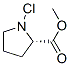 L-Proline, 1-chloro-, methyl ester (9CI) Structure