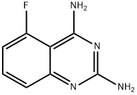 2,4-DIAMINO-5-FLUOROQUINAZOLINE Structure