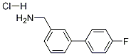 [3-(4-FLUOROPHENYL)PHENYL]METHYLAMINEHCL Struktur