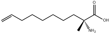 (R)-2-amino-2-methyl-dec-6-enoic acid Structure