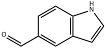 5-吲哚甲醛, 1196-69-6, 结构式