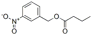 (3-nitrophenyl)methyl butanoate 结构式