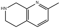 2-Methyl-5,6,7,8-tetrahydro-1,7-naphthyridine,1196146-61-8,结构式