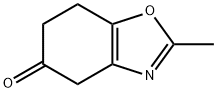 6,7-Dihydro-2-Methyl-5(4H)-benzo[d]oxazolone Struktur