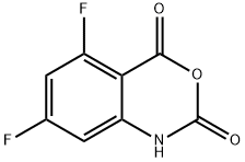 4,6-Difluoroisatoic anhydride 化学構造式