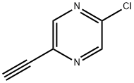 2-chloro-5-ethynylpyrazine Structure