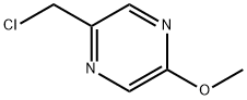 2-(クロロメチル)-5-メトキシピラジン 化学構造式