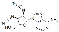 2',3'-Dideoxy-2',3'-diazidoadenosine Struktur