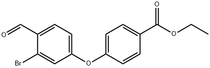 ethyl 4-(3-broMo-4-forMylphenoxy)benzoate