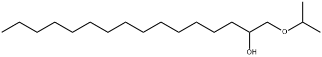 isopropyl hydroxypalmityl ether 化学構造式