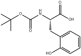 N-BOC-L-2-羟基苯丙氨酸 结构式