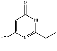6-羟基-2-异丙基-3H-嘧啶-4-酮 结构式
