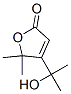 2(5H)-Furanone, 4-(1-hydroxy-1-methylethyl)-5,5-dimethyl-|