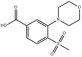 4-(메틸설포닐)-3-모르폴리노벤조산