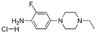 4-(4-에틸-1-피페라지닐)-2-플루오로아닐린염산염