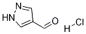 1H-Pyrazole-4-carboxaldehyde hydrochloride Structure